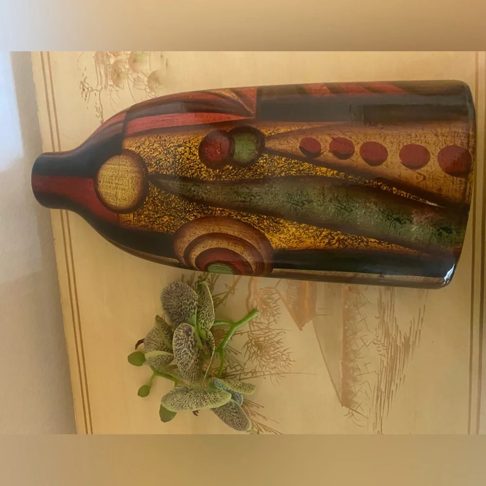 Vintage Decorative Ceramic Abstract Sculpture Art Vase